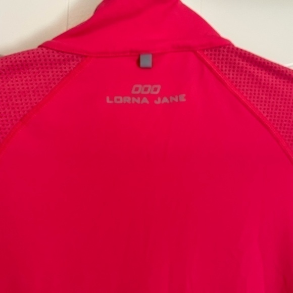 Lorna Jane hot pink zip up track jacket size XS - Picture 7 of 9